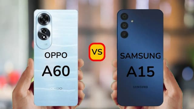 'Video thumbnail for Oppo A60 vs Samsung Galaxy A15'