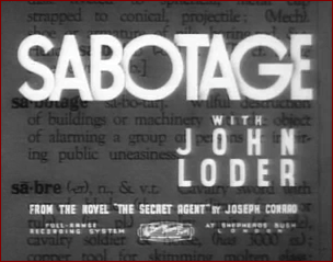 Video thumbnail for Sabotage (1936)