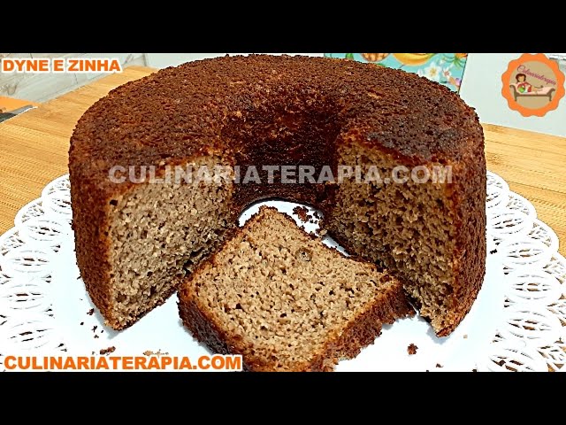'Video thumbnail for Bolo Sem Açúcar Sem Trigo Sem Leite Rico em Fibras - Bolo de Aveia com Frutas'