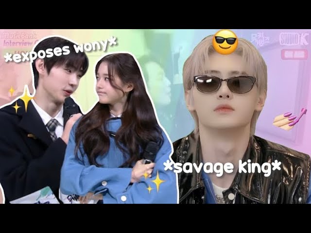 Video thumbnail for JANGKKU MCs being Chaotic Besties in Shows Ft. Eunbi, Enhypen, IVE