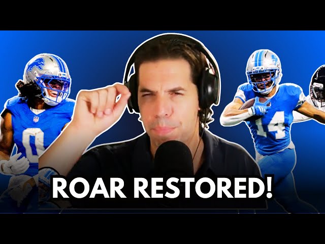 Video thumbnail for Detroit Lions Drop 50! Why Offensive Explosion Steadied The Season | Damon Amendolara Reacts