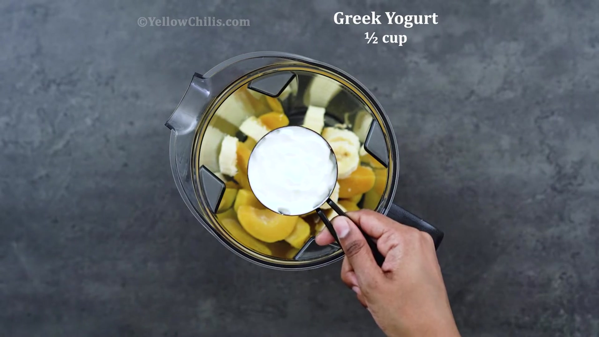 Video thumbnail for Healthy Peach Smoothie Recipe (720p 24fps)