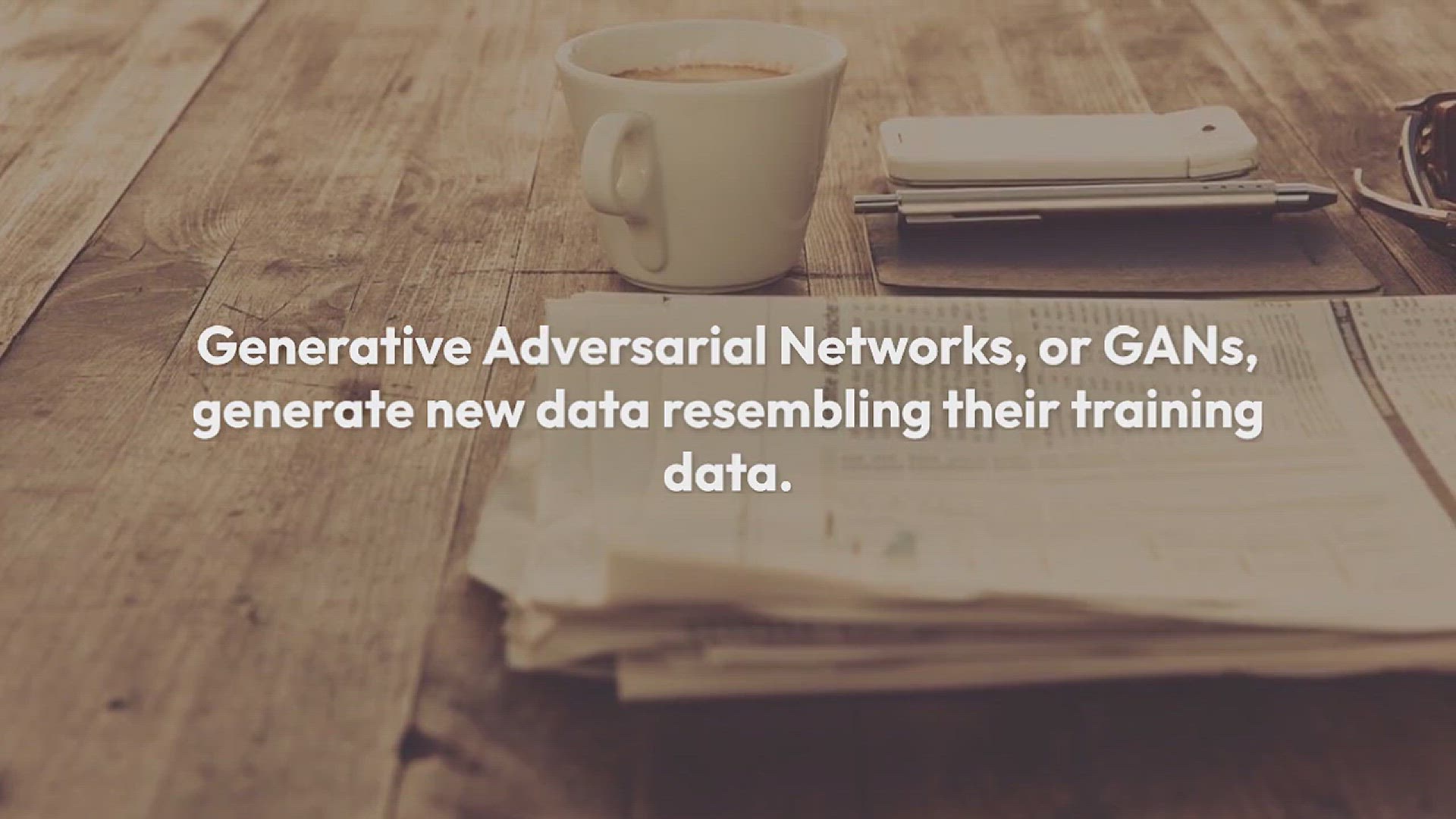 'Video thumbnail for What are Generative Adversarial Networks (GANs)?'