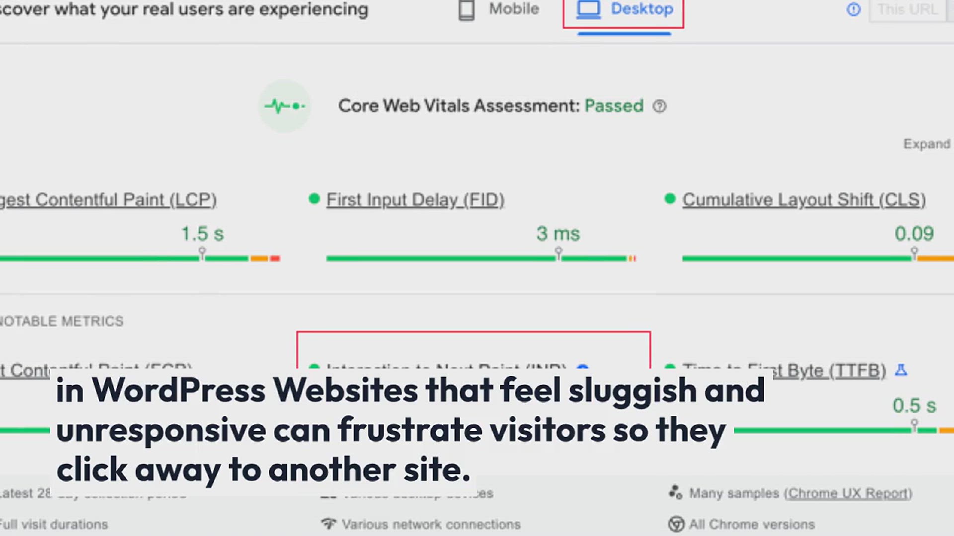 'Video thumbnail for What Is Google’s INP Score and How to Improve It in WordPress'