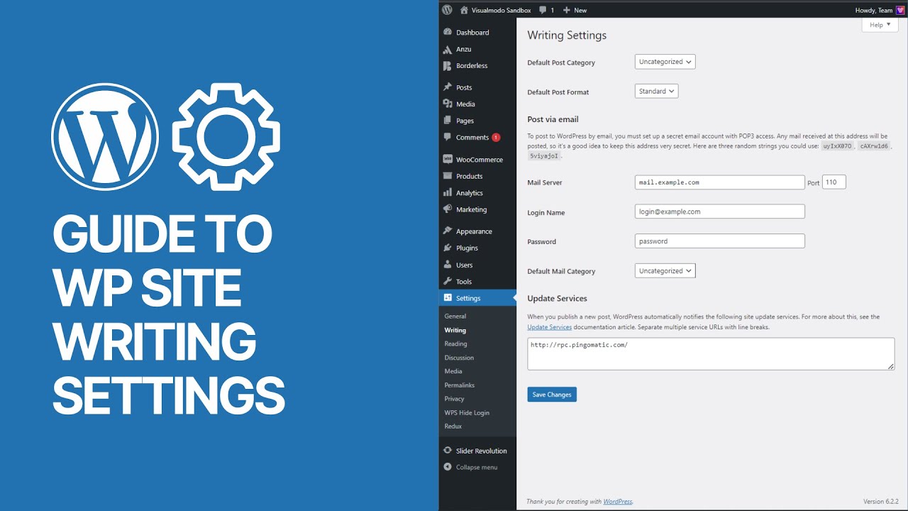 'Video thumbnail for Mastering WordPress Writing Settings_ A Comprehensive Beginners Guide 📝'