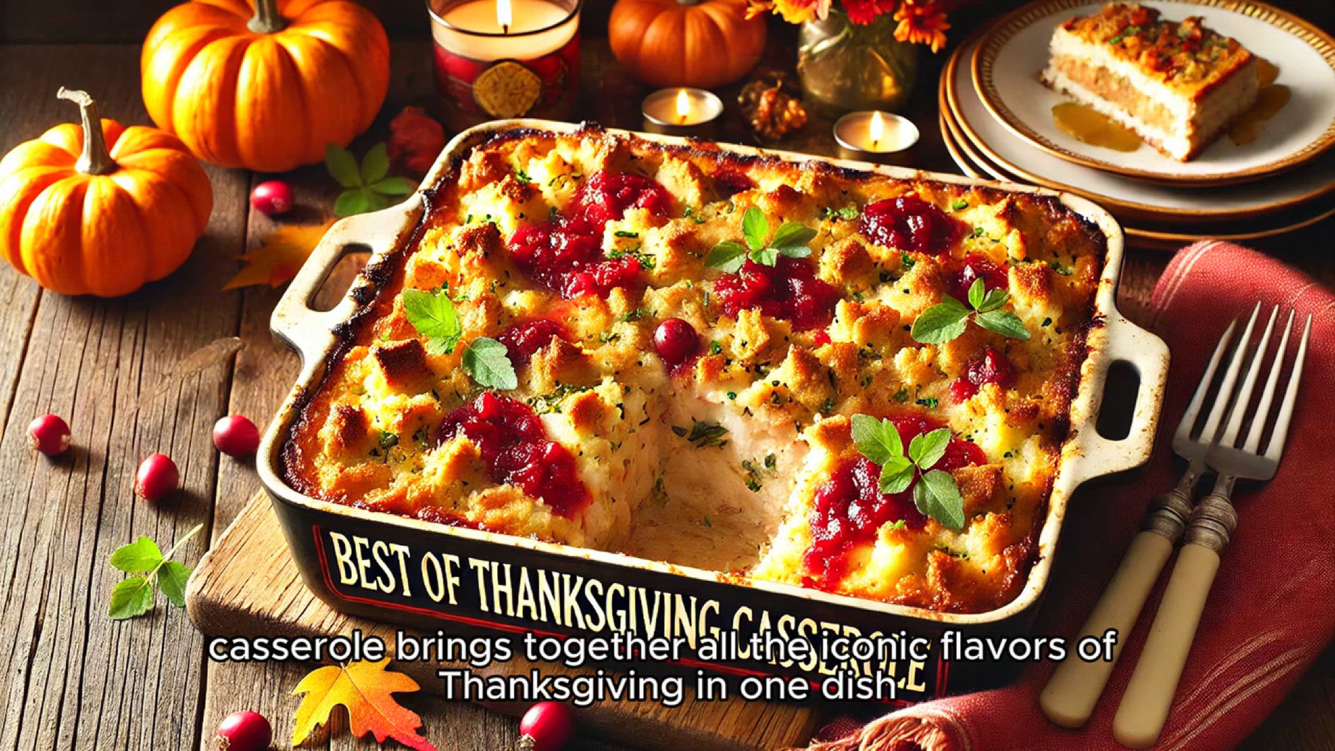 Video thumbnail for Best of Thanksgiving Casserole