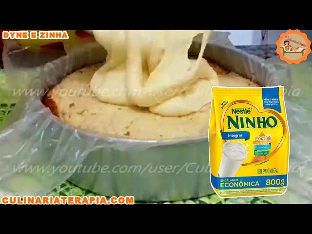 'Video thumbnail for Recheio de Leite Ninho para Bolos e Cupcakes (Não vai ao Fogo e não usa Chantilly)'