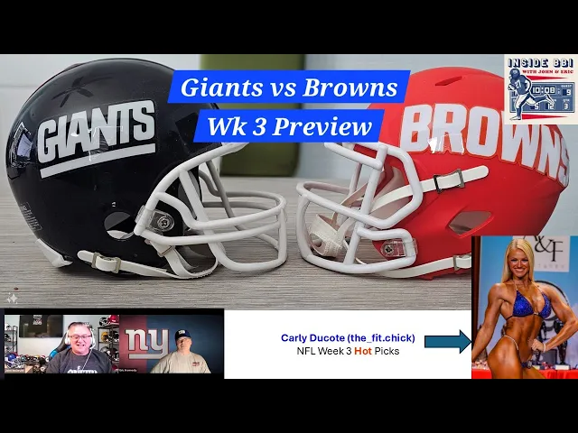 Video thumbnail for Giants vs Browns Preview - Somebody Has To Win! #nfl #NY Giants #football
