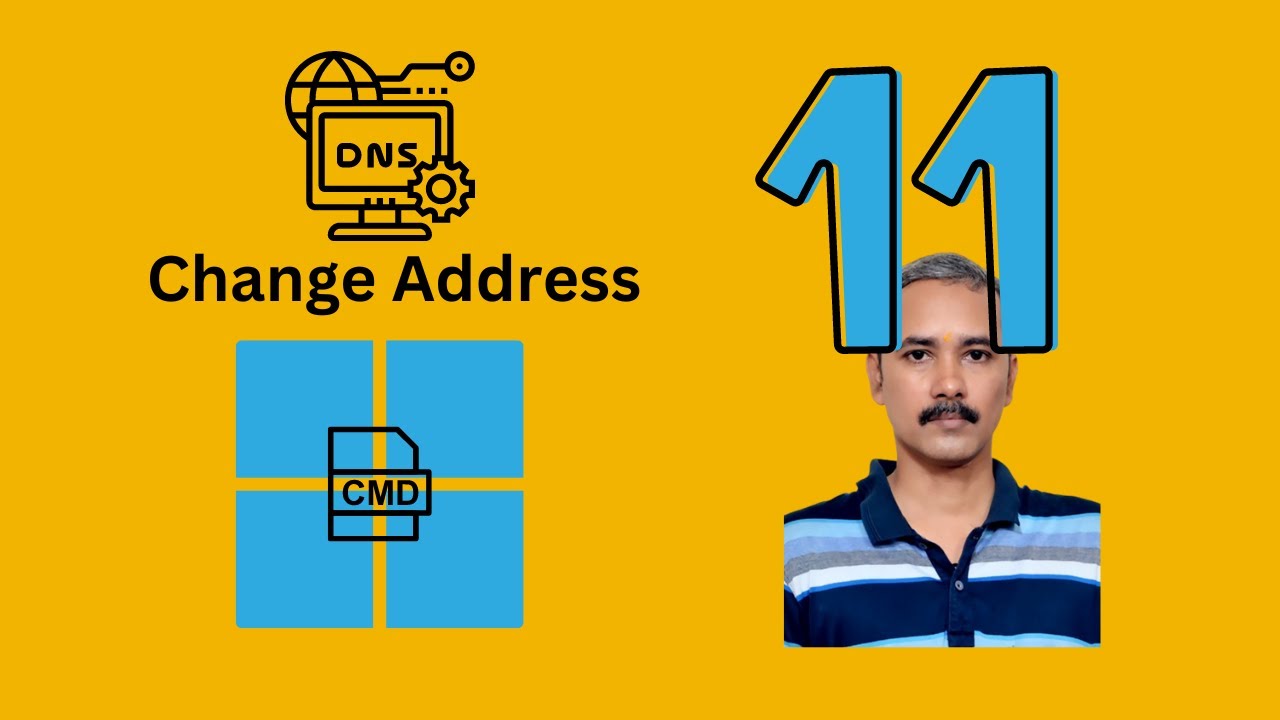 'Video thumbnail for How to Change DNS Server Address on Windows 11 using Command Prompt | GearUpWindows Tutorial'