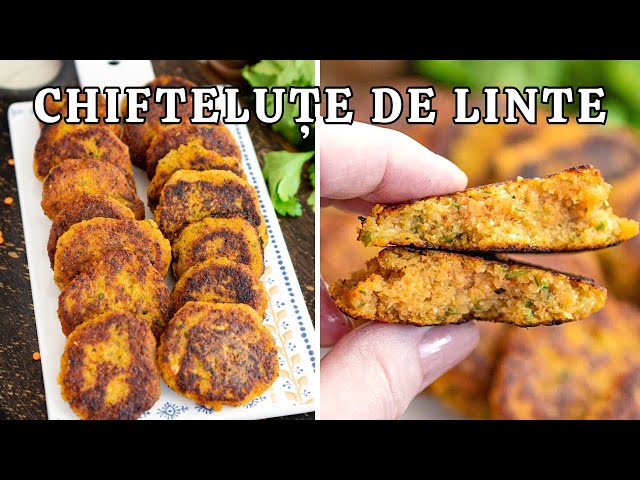 'Video thumbnail for 📌 CHIFTELUȚE de LINTE mai bune decât carnea! 👉 Cu puțin ulei, fără ouă și fără făină!'