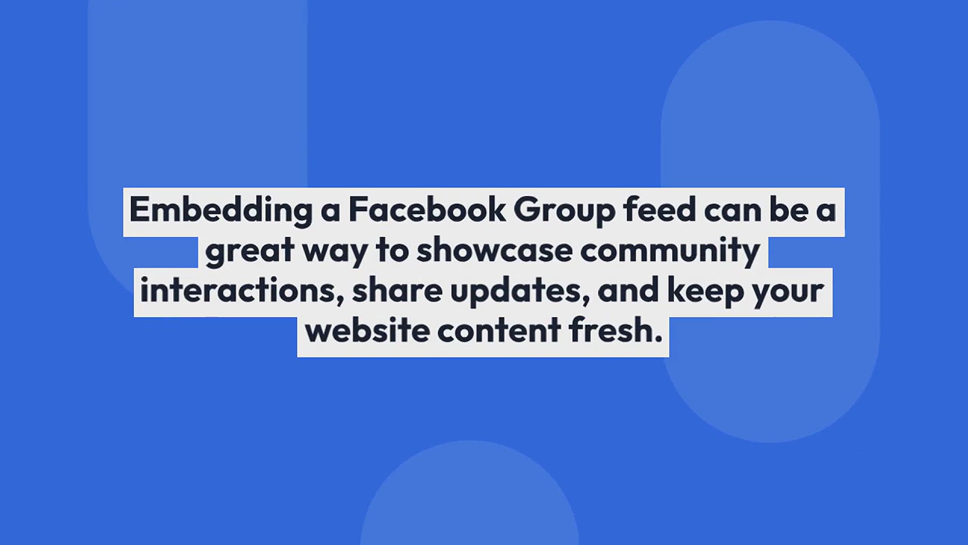 'Video thumbnail for How to Embed a Facebook Group Feed in WordPress'