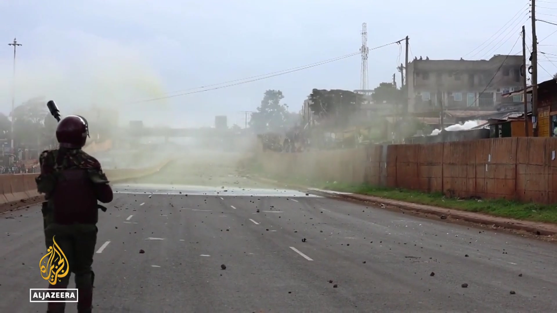 'Video thumbnail for Eleven killed after Kenya police shoot at antigovernment protesters'
