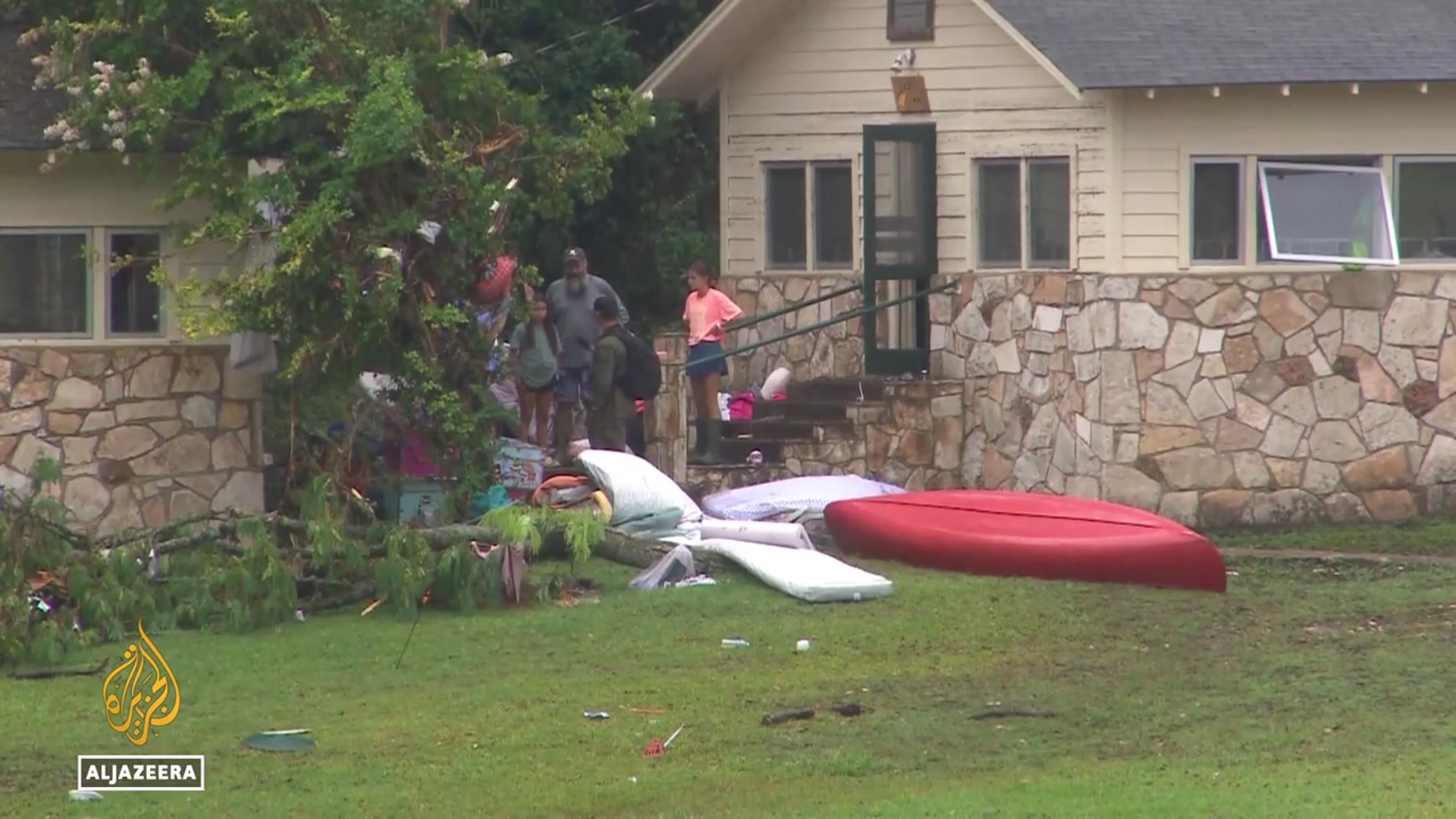 'Video thumbnail for Texas flooding disaster: Rising death toll fuels anger over 'inadequate warning''