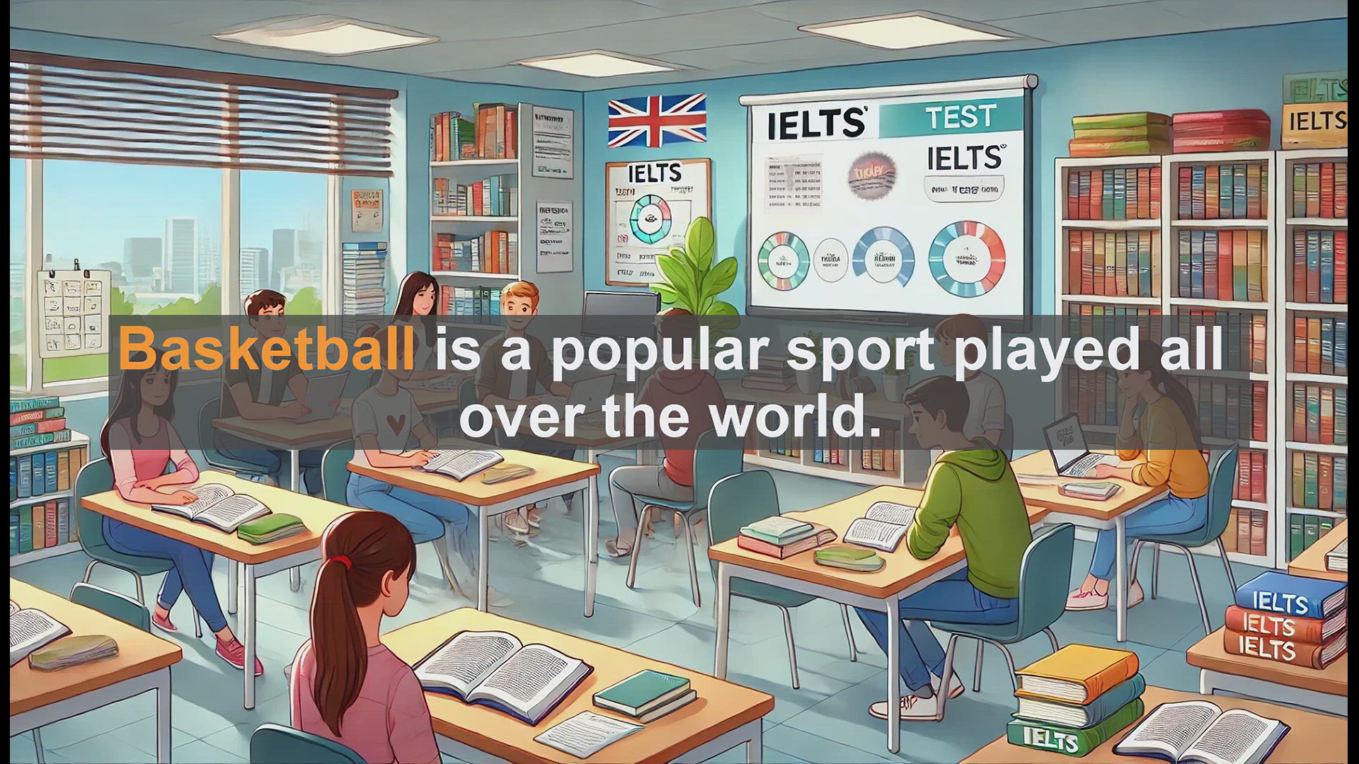 'Video thumbnail for 2500 Must Know IELTS 5.5 Vocabulary - Basketball: A Guide to Using the Word Correctly in English'