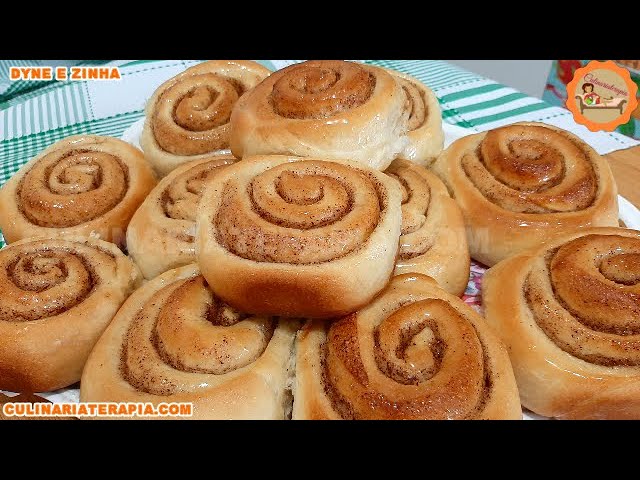 'Video thumbnail for Rosca de Canela Super Fofinha e Econômica - Culinária Terapia por Dyne e Zinha'
