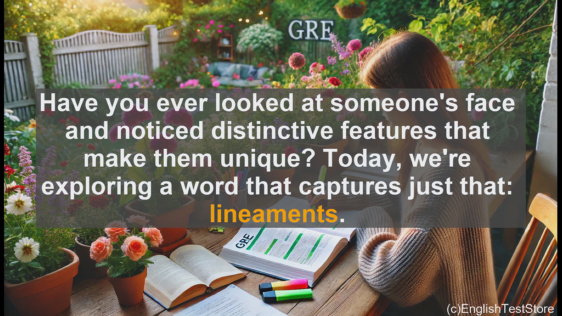 'Video thumbnail for GRE Vocabulary Lesson: Exploring Lineaments - Distinctive Features and Characteristics'