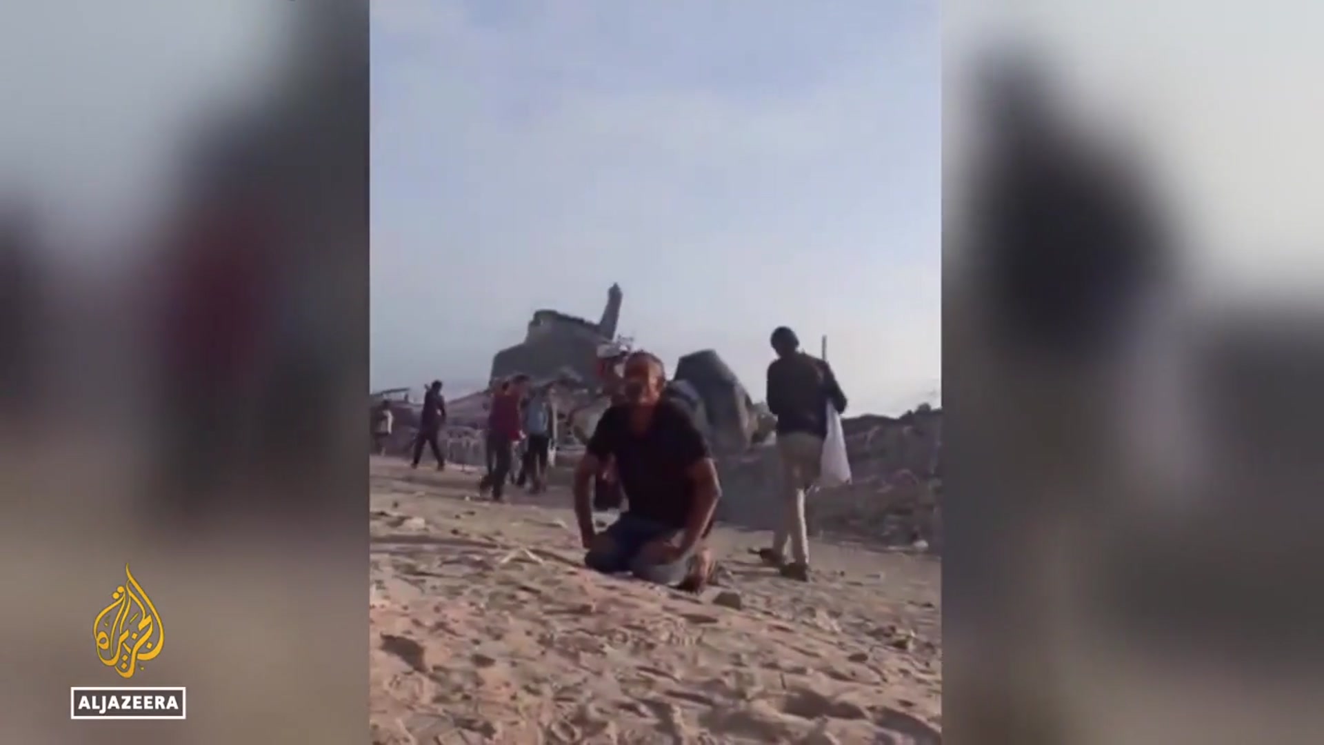 'Video thumbnail for Israeli forces open fire at Gaza food sites, killing at least 13 Palestinians'