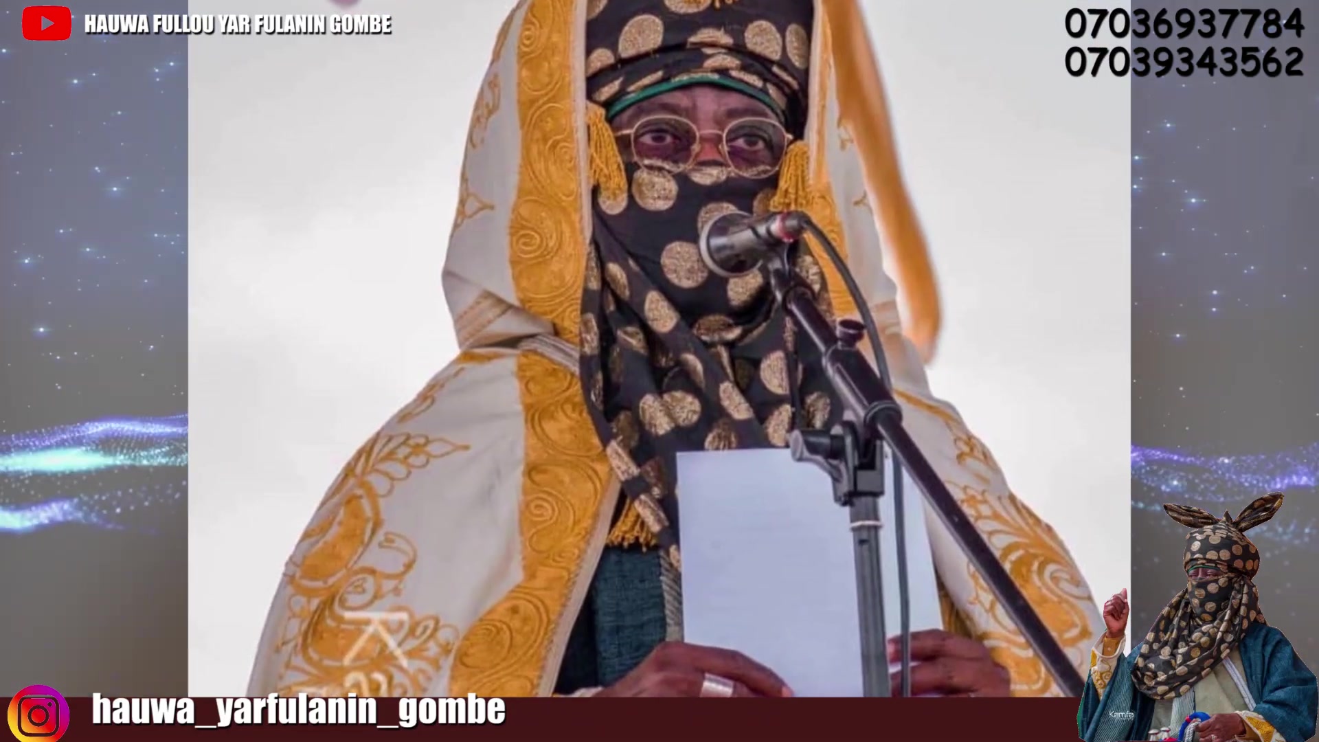 Video thumbnail for Sarki Aminu Ado Bayero#hauwayarfulaningome