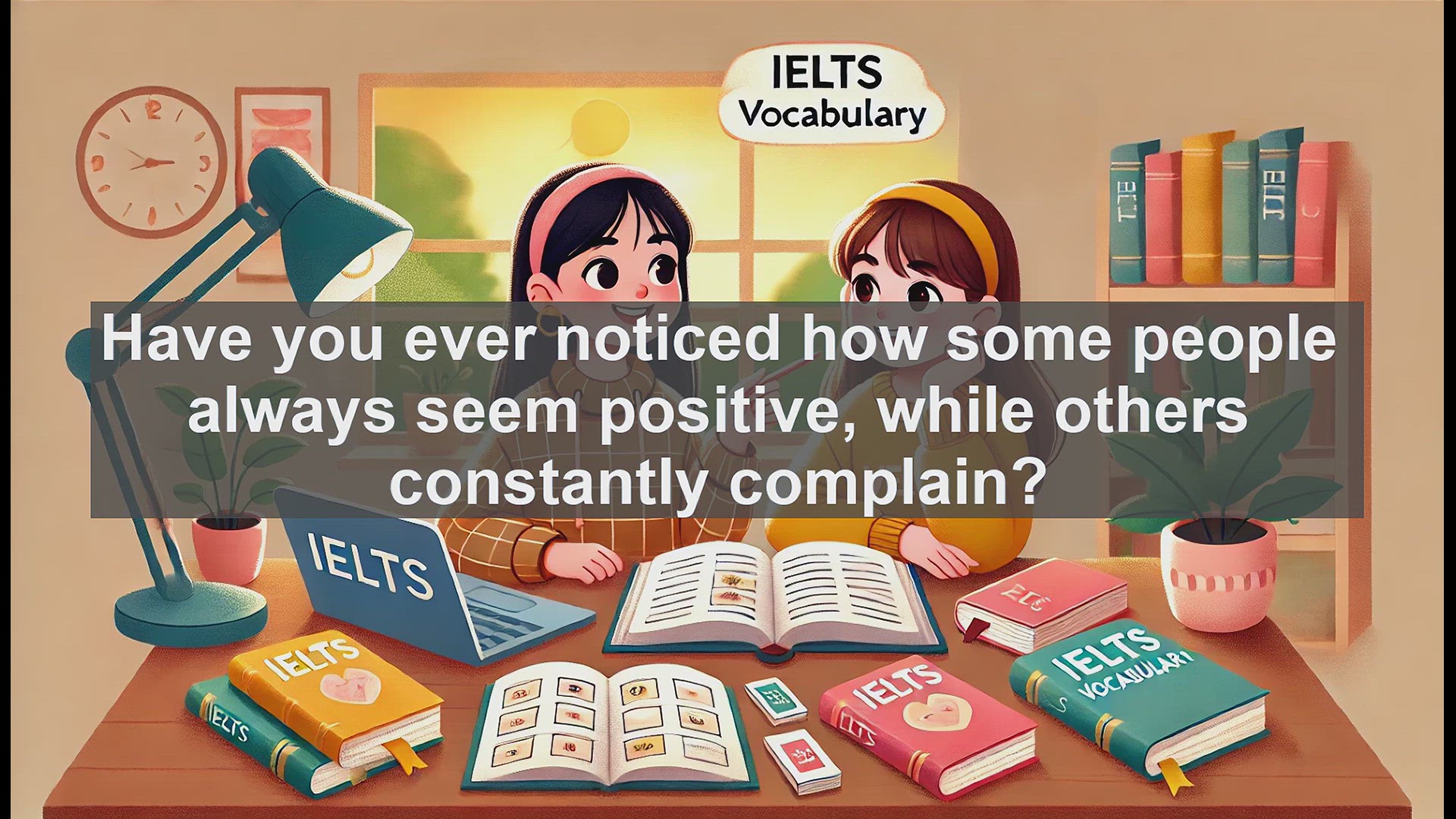 'Video thumbnail for 2500 Must Know IELTS 5.5 Vocabulary - Understanding 'Attitude': A Key Word for IELTS Success'