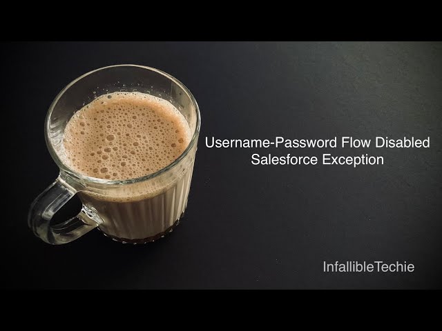 'Video thumbnail for Username Password Flow Disabled Salesforce Exception'