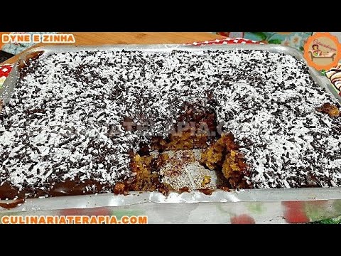 'Video thumbnail for Bolo Gelado de Cenoura Formigueiro'