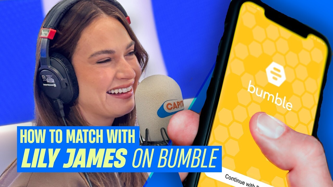 Video thumbnail for Lily James reveals the green flags she looks out for in a dating profile! | Capital