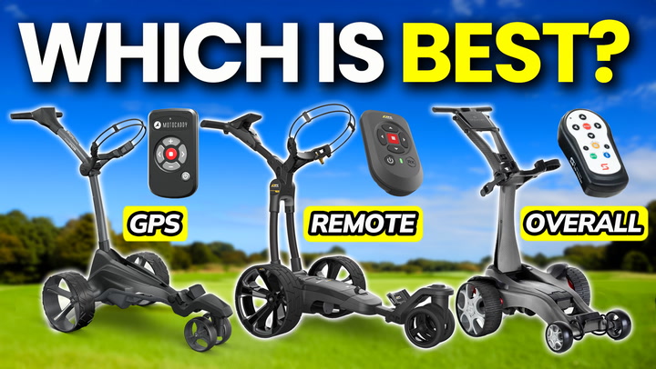 Video thumbnail for Which Is The Best Remote Electric Golf Trolley Of 2025?
