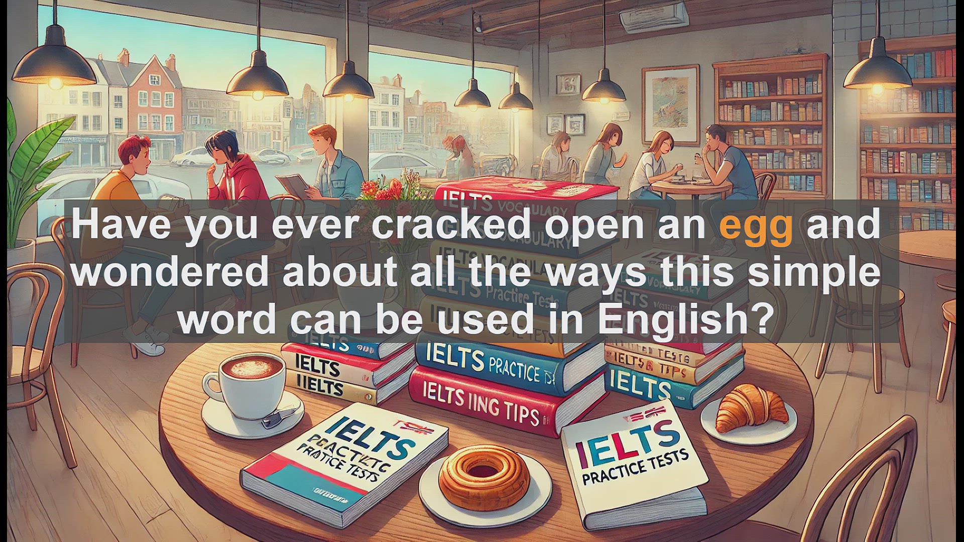 'Video thumbnail for 2500 Must Know IELTS 5.5 Vocabulary - Mastering the Word 'Egg' for IELTS Success'