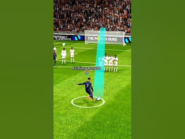 Video thumbnail for C.ronaldo is the best Free-kick taker🐐🥵🔥#efootball #shorts