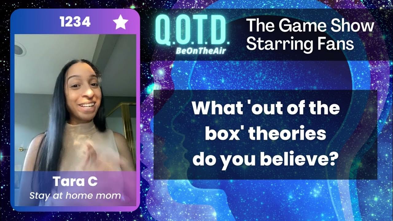 Video thumbnail for Our Favorite Answers: Tara's a big conspiracy believer!