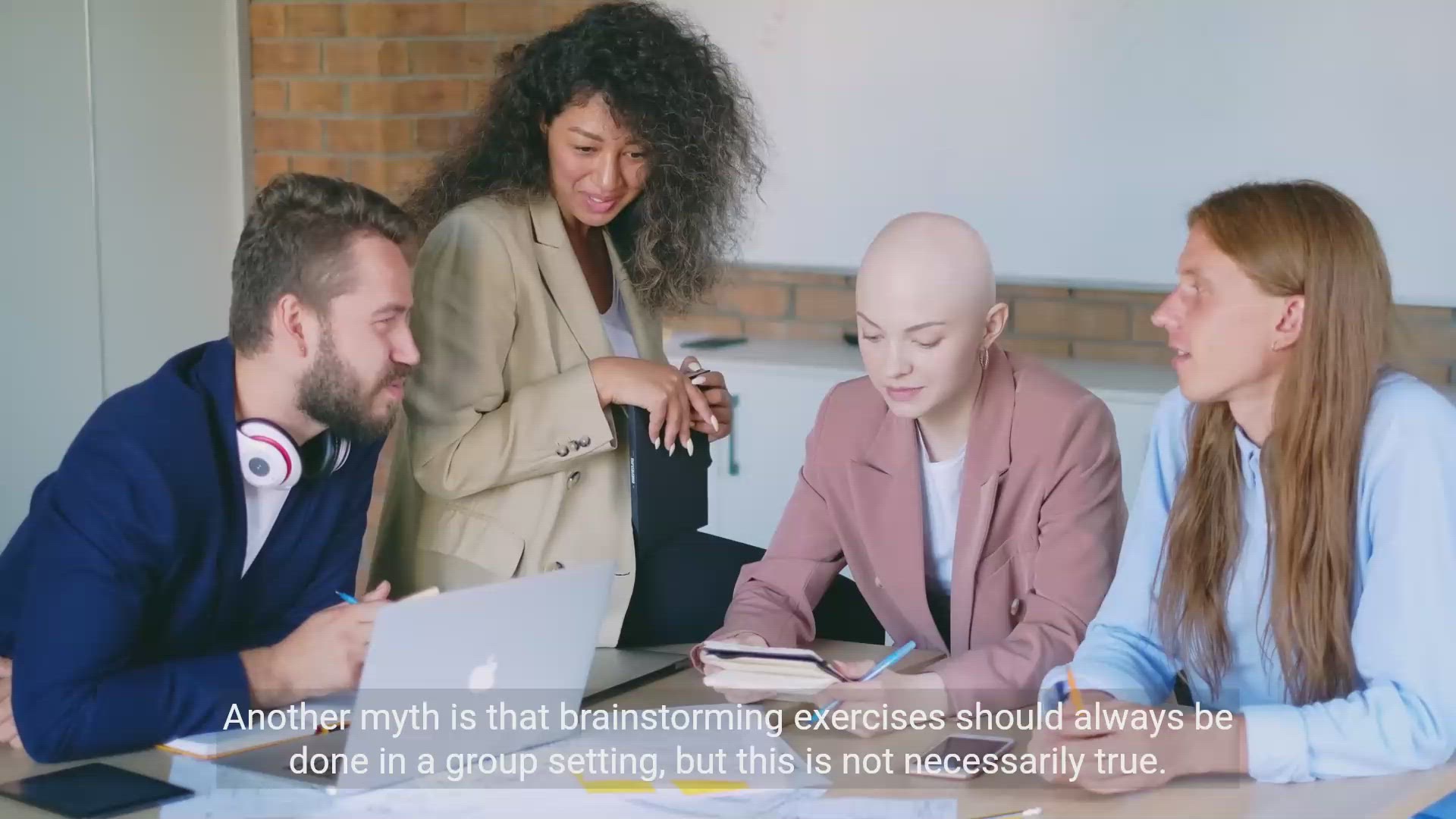 'Video thumbnail for Debunking Myths About Brainstorming Exercises'