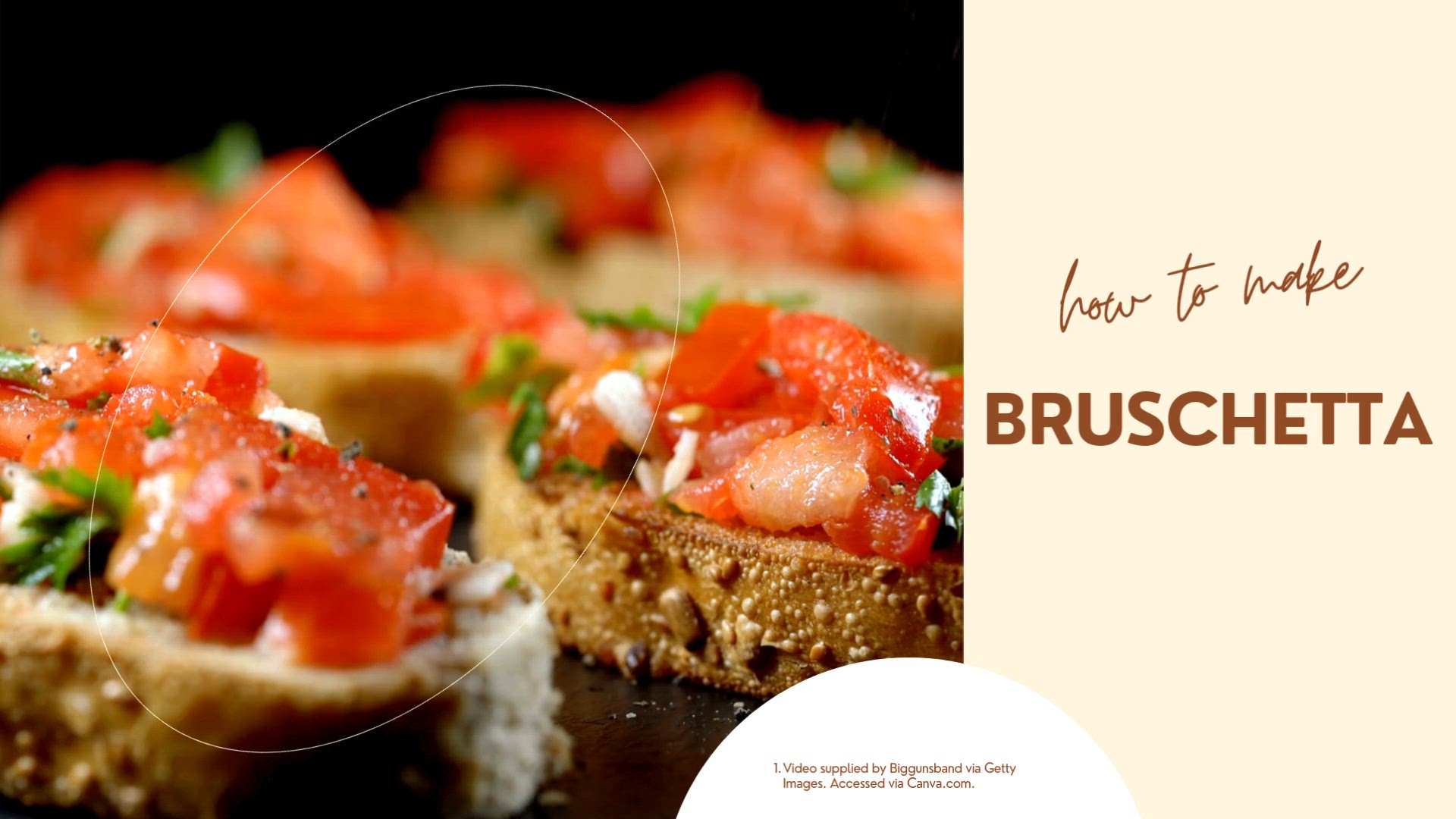 'Video thumbnail for Bruschetta'