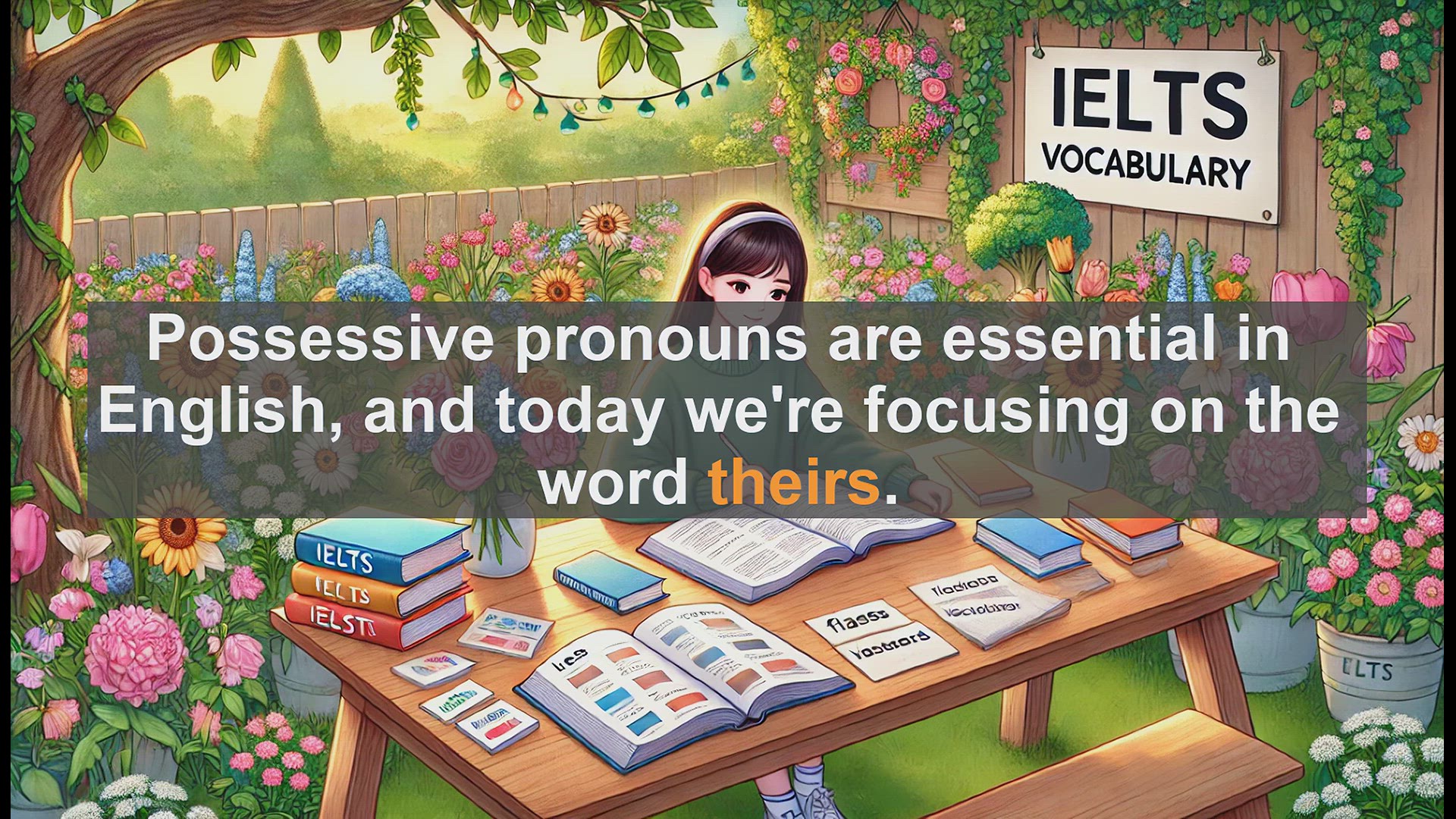 'Video thumbnail for 2500 Must Know IELTS 5.5 Vocabulary - Understanding 'Theirs': A Guide to Possessive Pronouns in English'