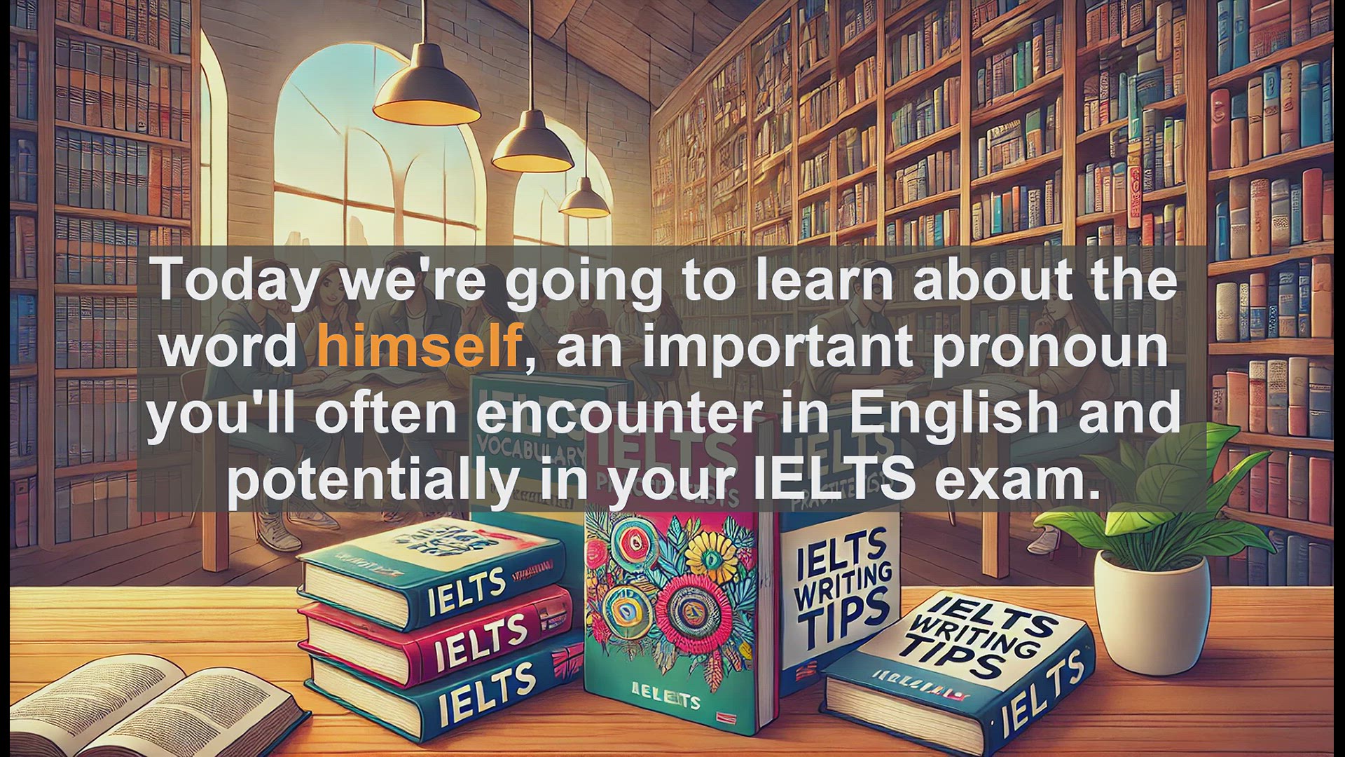 'Video thumbnail for 2500 Must Know IELTS 5.5 Vocabulary - Understanding 'Himself': A Key Reflexive Pronoun in English'