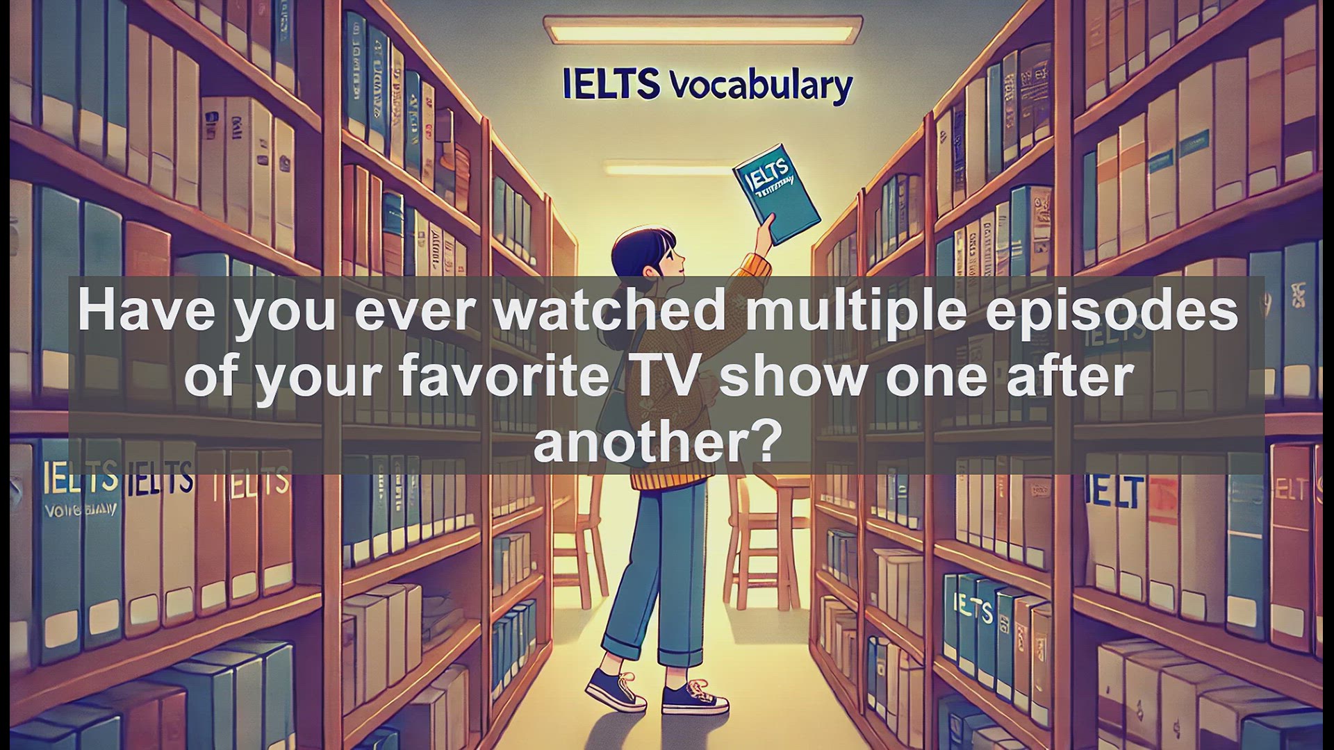 'Video thumbnail for 2500 Must Know IELTS 5.5 Vocabulary - Understanding 'Series': Boost Your IELTS Vocabulary'