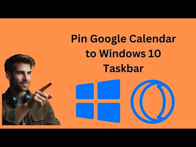 'Video thumbnail for How to Pin Google Calendar to Windows 10 Taskbar using Opera GX | GearUpWindows Tutorial'