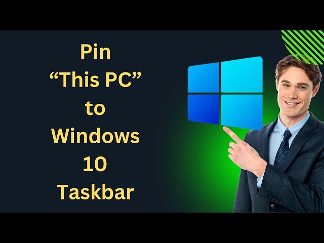 'Video thumbnail for How to Pin “This PC” to Windows 10 Taskbar | GearUpWindows Tutorial'