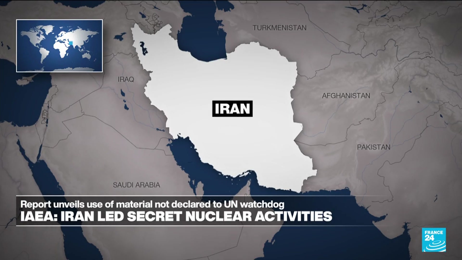 'Video thumbnail for IAEA: Iran led secret nuclear activities according to a new report'