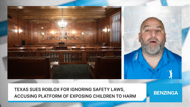 Video thumbnail for Texas Sues Roblox For Ignoring Safety Laws, Accusing Platform Of Exposing Children To Harm