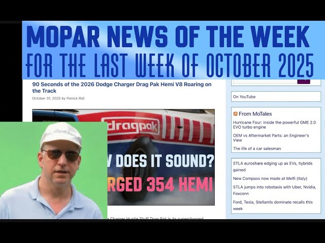 Video thumbnail for Mopar News Wrap: Last Week of October 2025
