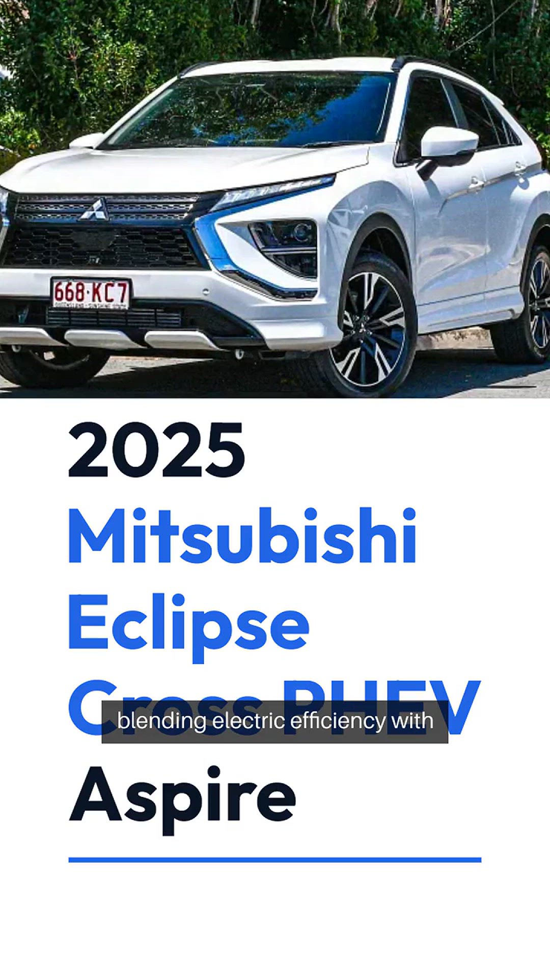 Video thumbnail for 2025 Mitsubishi Eclipse Cross PHEV Aspire review
