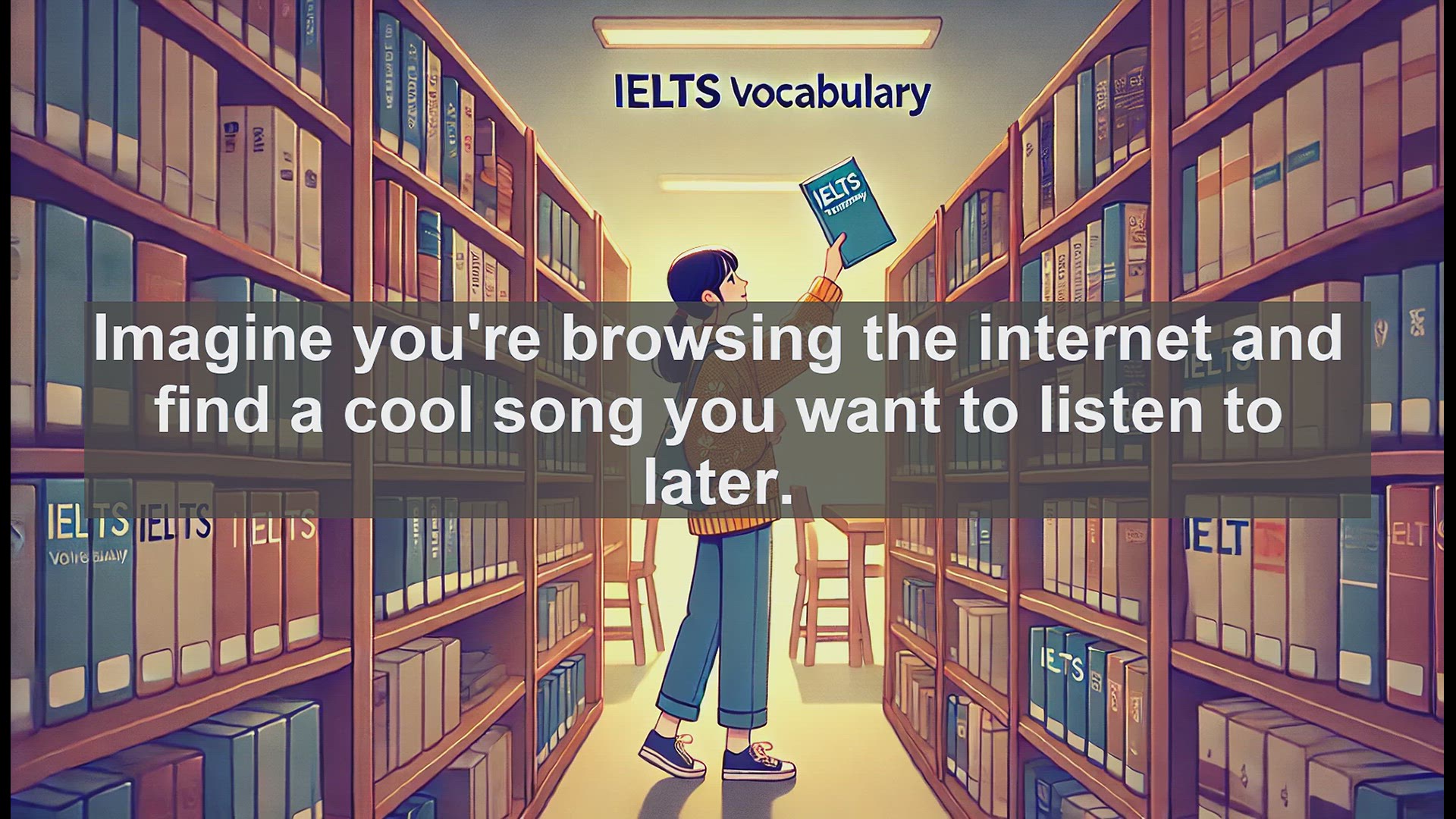 'Video thumbnail for 2500 Must Know IELTS 5.5 Vocabulary - Understanding 'Download': A Key Digital Term'