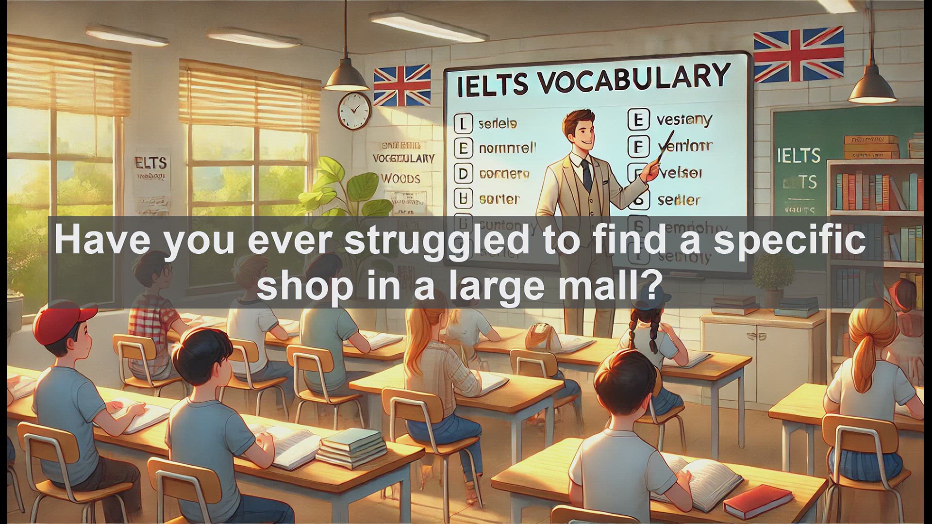 'Video thumbnail for 2500 Must Know IELTS 5.5 Vocabulary - Understanding 'Located': Essential English Word for Describing Positions'