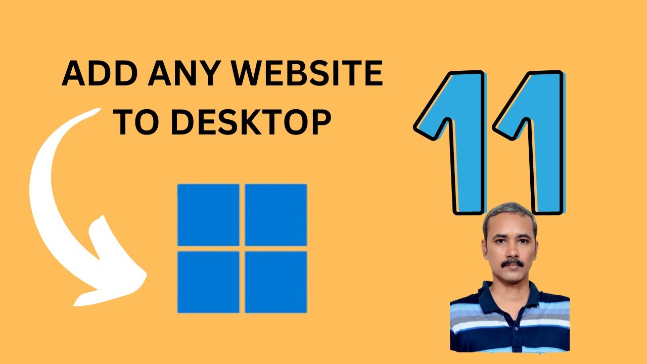 'Video thumbnail for How to Add a Website to Desktop on Windows 11 | GearUpWindows Tutorial'