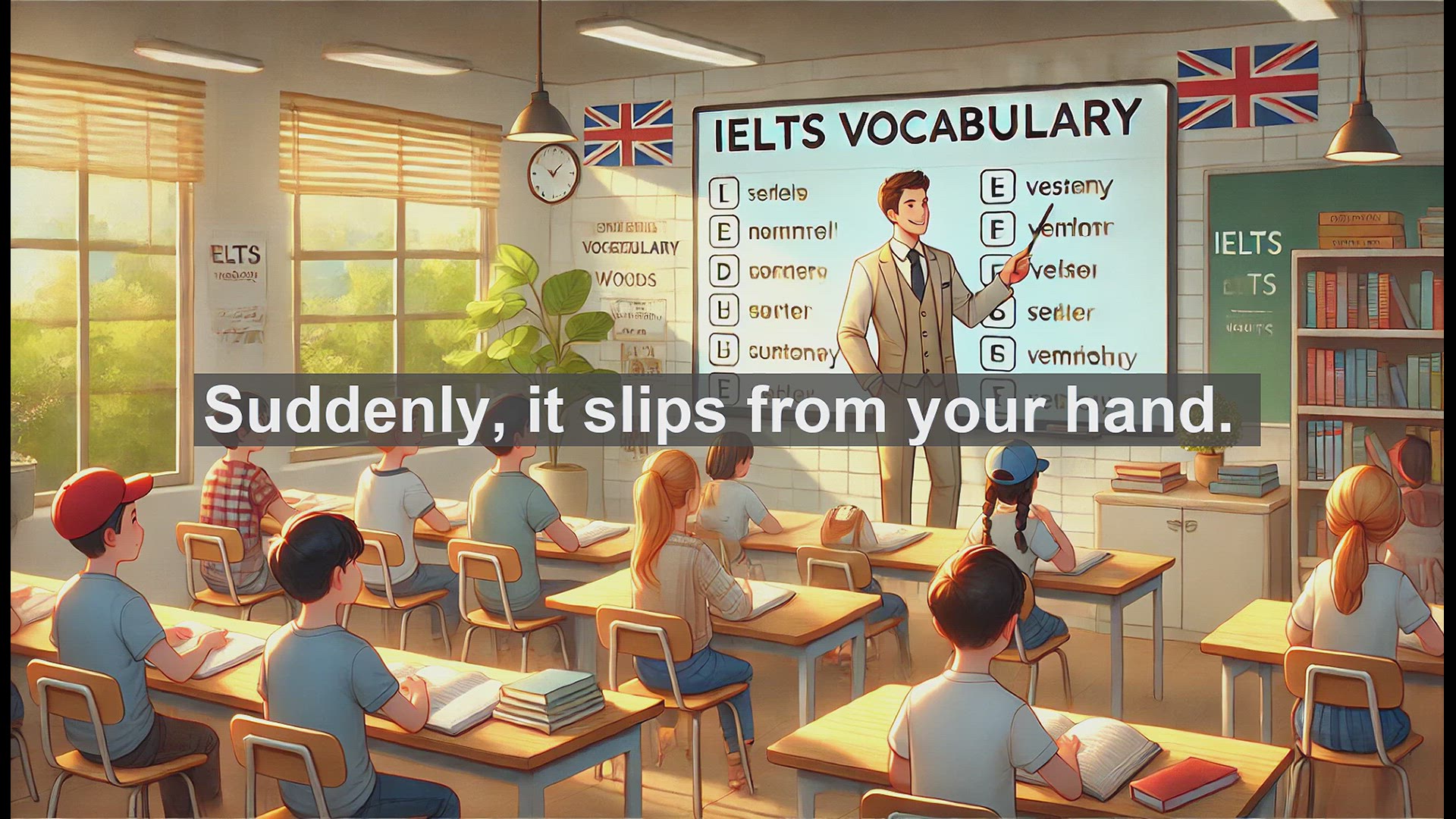 'Video thumbnail for 2500 Must Know IELTS 5.5 Vocabulary - Understanding the Word 'Drop': Meanings and Uses'
