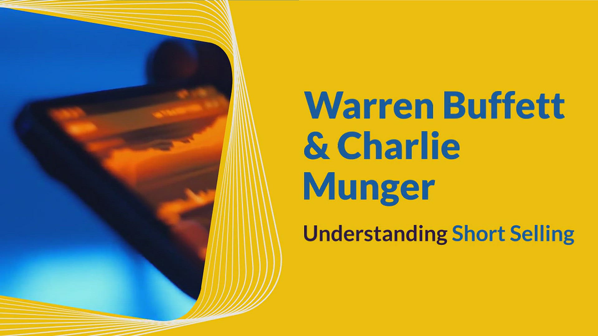 'Video thumbnail for Warren Buffett Charlie Munger-Short Selling'