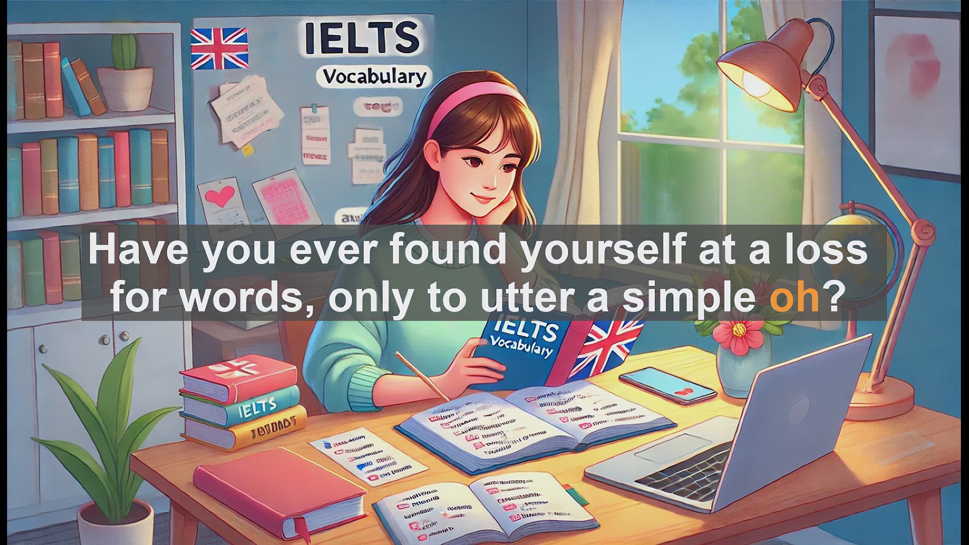 'Video thumbnail for 2500 Must Know IELTS 5.5 Vocabulary - The Power of 'Oh': A Simple Word with Many Meanings'