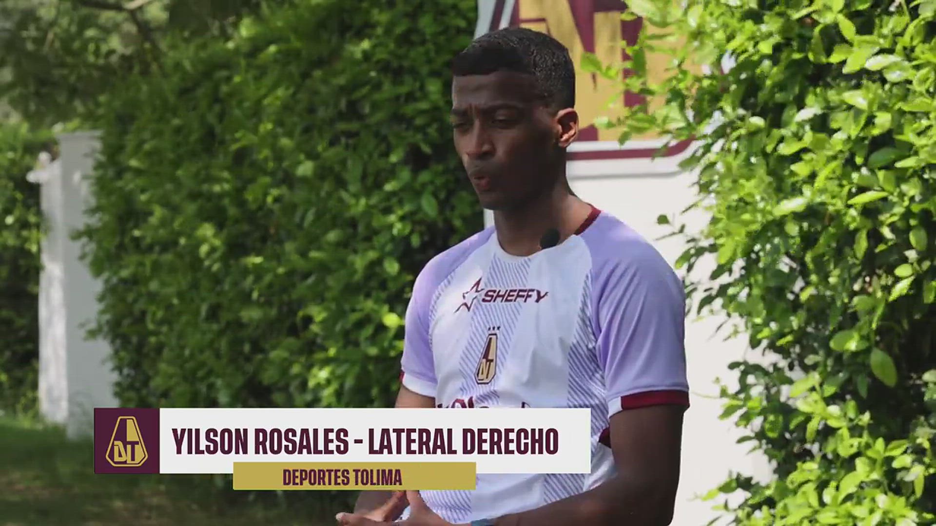 'Video thumbnail for Yilson Rosales, el primer refuerzo del Deportes Tolima para la Liga BetPlay 1 2024'