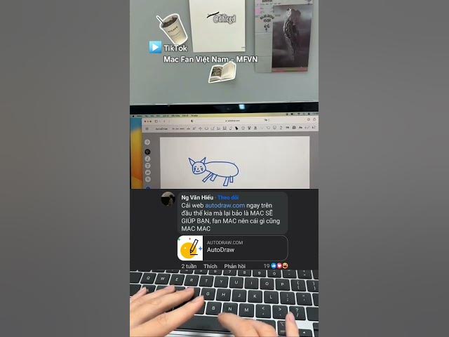 'Video thumbnail for Reaction "Khi bạn không biết vẽ thì Macbook sẽ giúp bạn" • Khi Apple fan làm video công nghệ...'