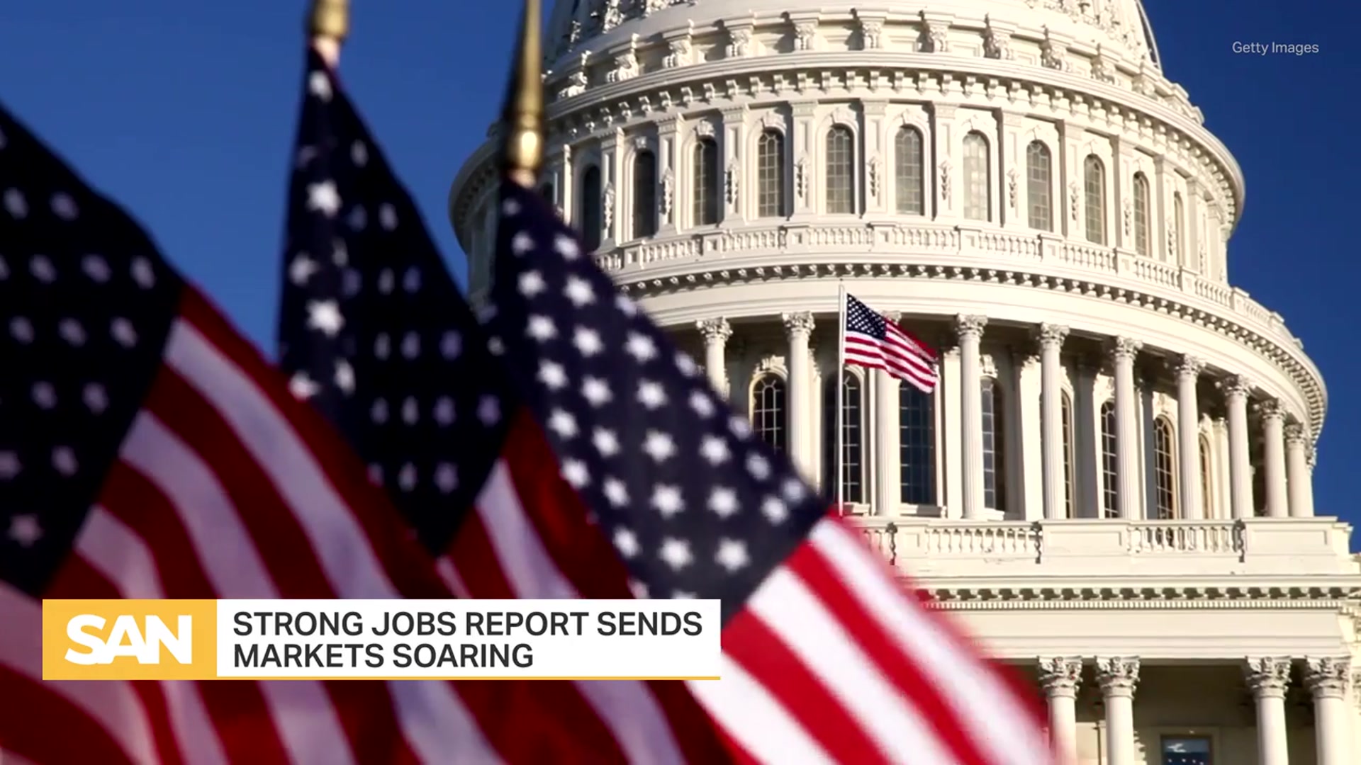 'Video thumbnail for Stronger-than-expected May jobs report as unemployment holds steady'